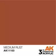 AK Interactive Medium Rust Acrylic Paint 17ml (AK11103)