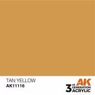 AK Interactive Tan Yellow Acrylic Paint 17ml (AK11116)