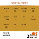 AK Interactive Ocher Acrylic Paint 17ml (AK11118)