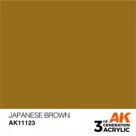 AK Interactive Japanese Brown Acrylic Paint 17ml (AK11123)