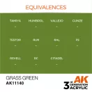 AK Interactive Grass Green Acrylic Paint 17ml (AK11140)