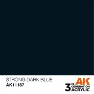 AK Interactive Strong Dark Blue Acrylic Paint 17ml (AK11187)