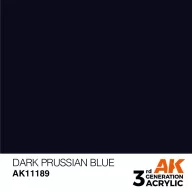  AK Interactive Dark Prussian Blue Acrylic Paint 17ml (AK11189)