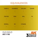 AK Interactive Old Gold Acrylic Paint 17ml (AK11192)
