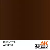 AK Interactive Burnt Tin Acrylic Paint 17ml (AK11198)