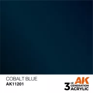 AK Interactive Cobalt Blue Acrylic Paint 17ml (AK11201)