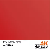 AK Interactive Foundry Red Acrylic Paint 17ml (AK11203)