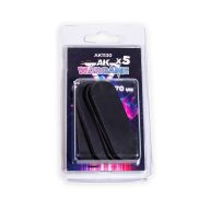 AK Interactive MOTORBIKE BASES 25x70mm x 5 units (AK1130)