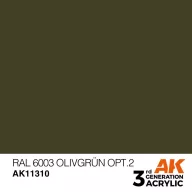   AK Interactive RAL 6003 Olivgrün opt2 Acrylic Paint 17 ml (AK11310)