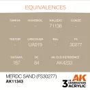 AK Interactive MERDC Sand (FS30277) Acrylic Paint 17 ml (AK11343)