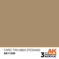  AK Interactive CARC Tan 686A (FS33446) Acrylic Paint 17 ml (AK11349)