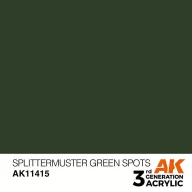   AK Interactive Splittermuster Green Spots Acrylic Paint 17 ml (AK11415)