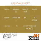 AK Interactive Ocher Khaki Acrylic Paint 17 ml (AK11422)