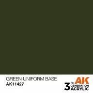   AK Interactive Green Uniform Base Acrylic Paint 17 ml (AK11427)