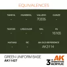 AK Interactive Green Uniform Base Acrylic Paint 17 ml (AK11427)