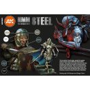 AK Interactive NON METALLIC METAL: STEEL (AK11601)