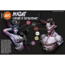 AK Interactive NIGHT CREATURES FLESH TONES (AK11602)