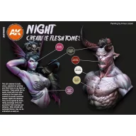 AK Interactive NIGHT CREATURES FLESH TONES (AK11602)