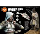 AK Interactive WHITE COLORS SET (AK11609)