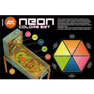 AK Interactive NEON COLORS SET (AK11610)
