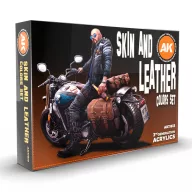 AK Interactive SKIN AND LEATHER COLORS SET (AK11613)