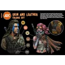 AK Interactive SKIN AND LEATHER COLORS SET (AK11613)