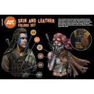 AK Interactive SKIN AND LEATHER COLORS SET (AK11613)