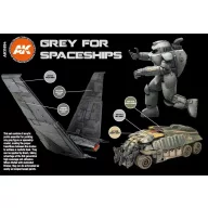 AK Interactive GREY FOR SPACESHIPS SET (AK11614)