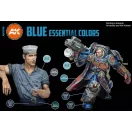 AK Interactive BLUE ESSENTIAL COLORS 3GEN SET (AK11618)