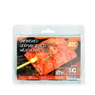   AK Interactive UNFINISHED GERMAN VEHICLES WEATHERING 3G (AK11651)
