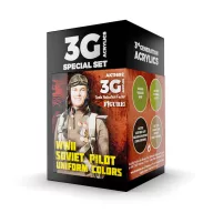 AK Interactive WWII SOVIET UNIFORM COLORS 3G (AK11692)
