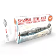   AK Interactive Spanish Civil War Legion Condor Aircraft SET 3G (AK11714)