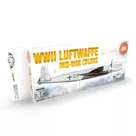   AK Interactive WWII Luftwaffe Mid-War Colors SET 3G (AK11717)