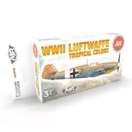   AK Interactive WWII Luftwaffe Tropical Colors SET 3G (AK11719)