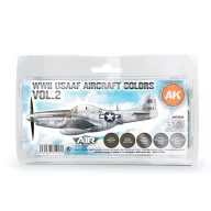   AK Interactive WWII USAAF Aircraft Colors Vol2 SET 3G (AK11733)
