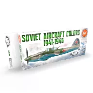  AK Interactive Soviet Aircraft Colors 1941-1945 SET 3G (AK11741)
