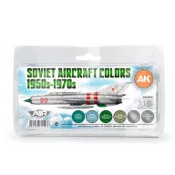   AK Interactive Soviet Aircraft Colors 1950s-1970s SET 3G (AK11743)