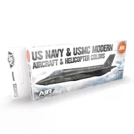   AK Interactive US Navy & USMC Modern Aircraft & Helicopter SET 3G (AK11744)