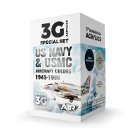   AK Interactive US Navy & USMC Aircraft Colors 1945-1980 SET 3G (AK11745)