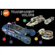 AK Interactive TRANSPARENT COLORS SET 3G (AK11758)
