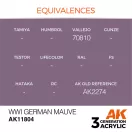 AK Interactive WWI German Mauve Air Series 17 ml (AK11804)