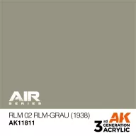   AK Interactive RLM 02 RLM-Grau (1938) Air Series 17 ml (AK11811)