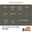 AK Interactive RAF Dark Slate Grey Air Series 17 ml (AK11849)