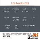 AK Interactive RAF Extra Dark Sea Grey BS381C/640 Air Series 17 ml (AK11850)
