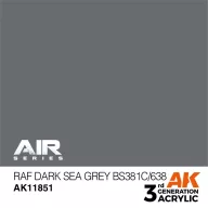   AK Interactive RAF Dark Sea Grey BS381C/638 Air Series 17 ml (AK11851)