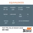 AK Interactive RAF PRU Blue BS381C/636 Air Series 17 ml (AK11852)