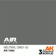 AK Interactive Neutral Grey 43 Air Series 17 ml (AK11862)