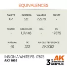 AK Interactive Insignia White FS 17875 Air Series 17 ml (AK11868)