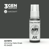   AK Interactive US Army Helo Drab FS 34031 Air Series 17 ml (AK11872)