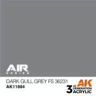   AK Interactive Dark Gull Grey FS 36231 Air Series 17 ml (AK11884)